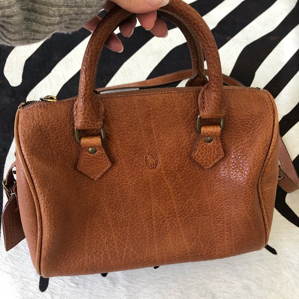 Ralph Lauren Leather Satchel